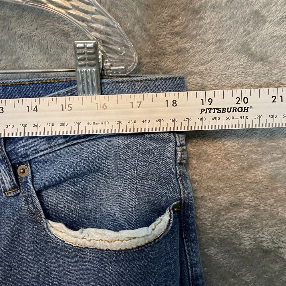 Banana Republic Men Slim Stretch Jean 36x34 Mid Rise Medium Wash Basic Everyday